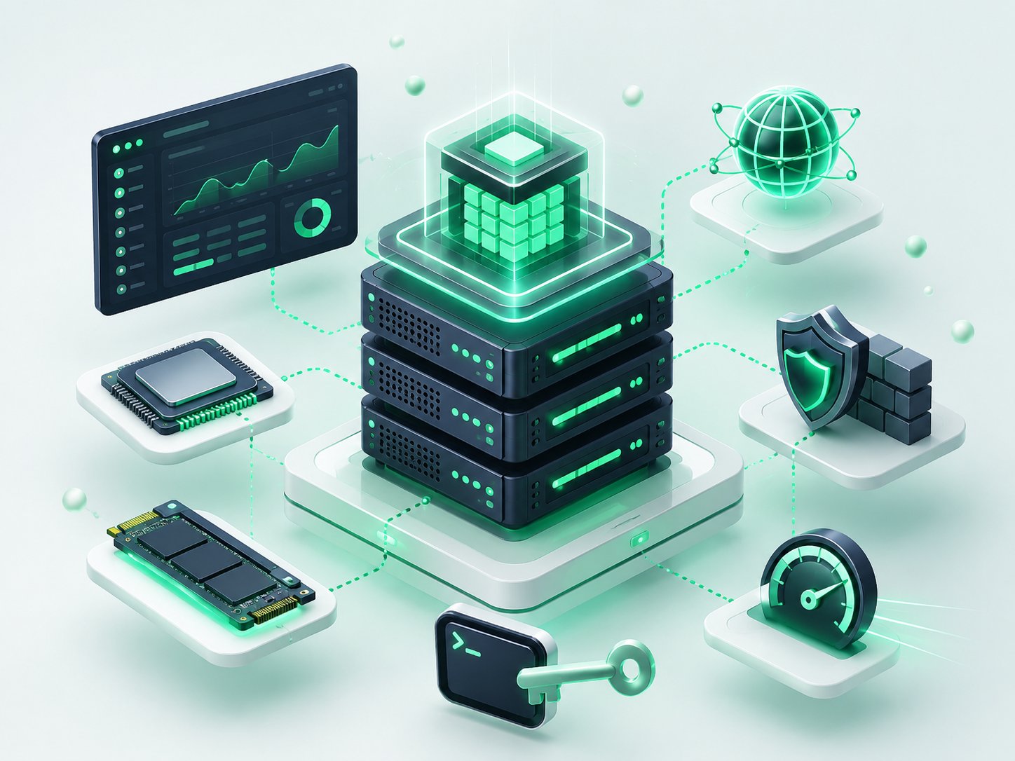 VPS hosting server stack infrastructure